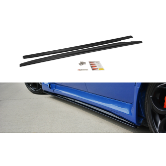 Maxton Design Seitenschweller für Alfa Romeo 156 GTA schwarz hochglanz
