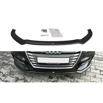 Maxton Design Frontlippe für Audi 8V S3 Facelift schwarz hochglanz
