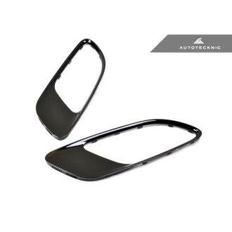 AutoTecknic Glazing Black Motorhauben-Lufteinlässe für BMW 3er E90|E92|E93 M3-B-Ware
