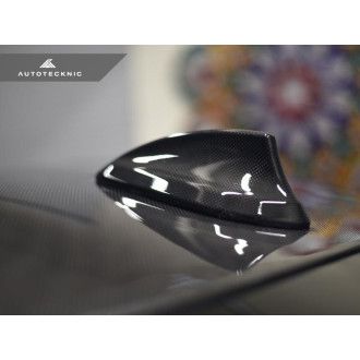 Autotecknic Carbon Haifisch Flosse für BMW 2er|3er|4er F22|F30|F32|G80 M3|G82 M4 1x1 Carbon