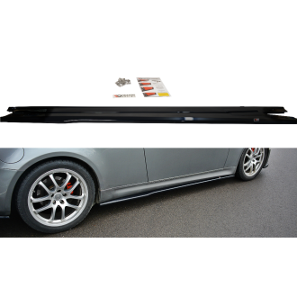 Maxton Design Seitenschweller für Infiniti G35 Coupe schwarz hochglanz