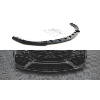 Maxton Design Frontlippe für Mercedes E-Klasse W211 E55 AMG Vorfacelift  schwarz hochglanz - online kaufen bei CFD