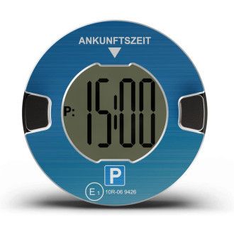 OOONO Park (Blau) - Digitale Parkscheibe Elektrisch mit Zulassung vom Kraftfahrt-Bundesamt nach StVO