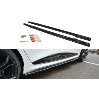 Maxton Design Seitenschweller für Renault Clio MK4 RS schwarz hochglanz