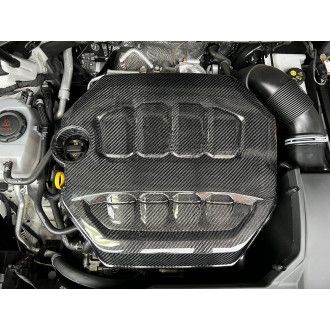 Rysten Design Carbon Motorabdeckung für VW Golf 8 MK8 GTI/R
