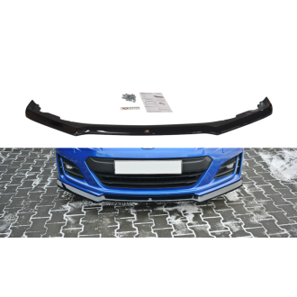 Maxton Design Frontlippe für Subaru BRZ MK1 Facelift schwarz hochglanz