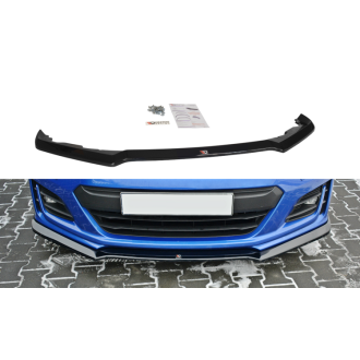 Maxton Design Frontlippe für Subaru BRZ MK1 Facelift schwarz hochglanz