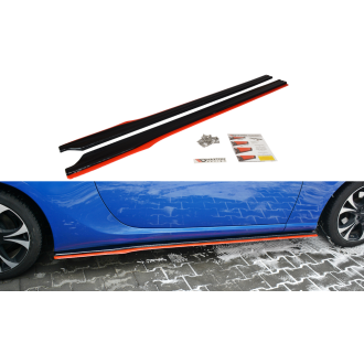 Maxton Design Seitenschweller für Subaru BRZ MK1 Facelift schwarz hochglanz