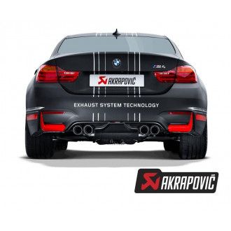 Akrapovic Rear Carbon fiber diffuser für M3 (F80)