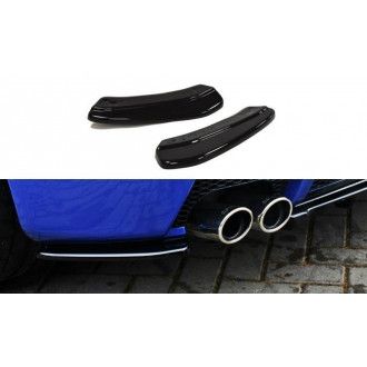 Maxton Design Diffusor-Erweiterungen für Alfa Romeo 147 schwarz hochglanz
