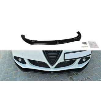 Maxton Design Frontlippe für Alfa Romeo Giulietta schwarz hochglanz