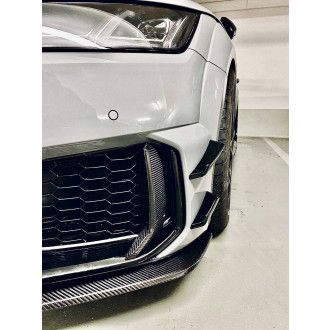 Automotivepassion Carbon/ABS Front-Elemente Canards & L-Stück Set für Audi 8S TTRS Facelift