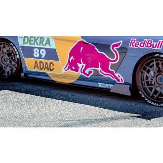 Maxton Design Racing-Seitenschweller für Audi R8 MK2 V10 schwarz unbearbeitet