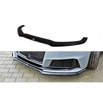 Maxton Design Frontlippe für Audi 8V RS3 schwarz hochglanz