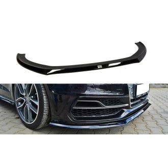 Maxton Design Frontlippe für Audi 8V S3 Schrägheck schwarz hochglanz