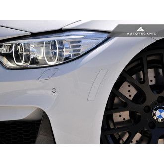 Autotecknic ABS Reflektor Einsatz für BMW 3er|4er F80|F82 M3|M4 Mineral Grey Metallic