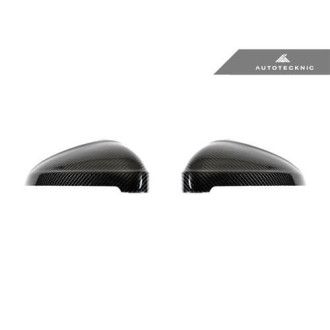 AutoTecknic Ersatz Carbon Spiegelkappen für Audi B9 A4/S4 | F5 A5/S5 (ohne Seitenassistent) 2016+