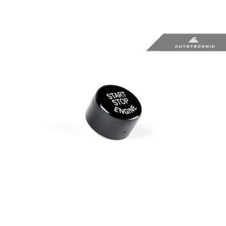 AutoTecknic glänzend schwarzer Startknopf für BMW F-Serie