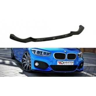 Maxton Design Frontlippe für BMW 1er F20|F21 Facelift schwarz hochglanz