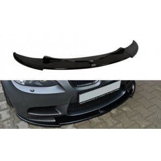 Maxton Design Frontlippe für BMW 3er E92|E93 M3 Vorfacelift Coupe schwarz hochglanz
