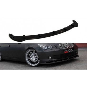 Maxton Design Frontlippe für BMW 5er E60|E61 Facelift schwarz hochglanz