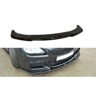 Maxton Design Frontlippe für BMW 6er F06 mit M-Paket schwarz hochglanz