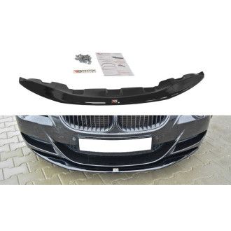 Maxton Design Frontlippe für BMW 6er E63 M6 schwarz hochglanz