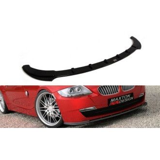 Maxton Design Frontlippe für BMW Z4 E85 Facelift schwarz hochglanz