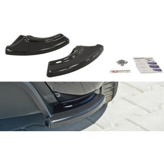 Maxton Design Diffusor für Fiat Grande Punto Evo Abarth schwarz hochglanz