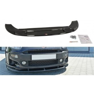 Maxton Design Frontlippe für Fiat Grande Punto Abarth schwarz hochglanz
