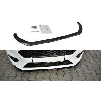Maxton Design Frontlippe für Ford Fiesta MK8 ST|ST-Line schwarz hochglanz
