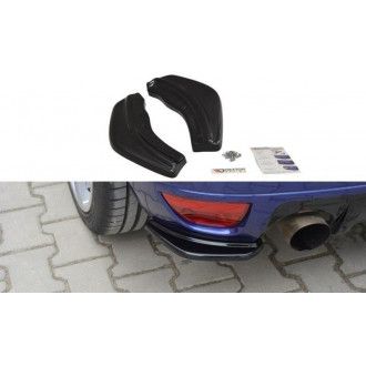 Maxton Design Diffusor-Erweiterungen für Ford Focus MK1 RS schwarz hochglanz