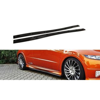 Maxton Design Seitenschweller für Honda Civic MK8 Type-S|Type-R schwarz hochglanz