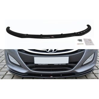 Maxton Design Frontlippe für Hyundai I30 MK2 schwarz hochglanz