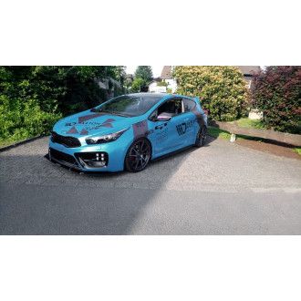 Maxton Design Racing-Seitenschweller für Kia Cee'd GT MK2 schwarz unbearbeitet