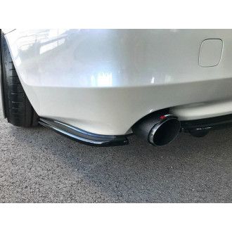 Maxton Design Diffusor-Erweiterungen für Lexus GS MK3 Facelift schwarz hochglanz