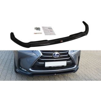 Maxton Design Frontlippe für Lexus NX MK1 schwarz hochglanz