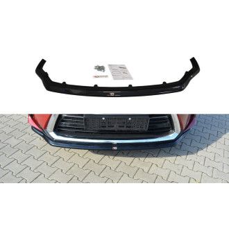 Maxton Design Frontlippe für Lexus RX MK4 schwarz hochglanz