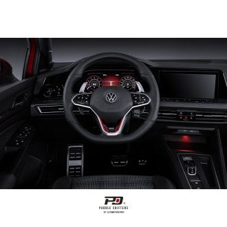 Leyo Motorsport Schaltwippen für VW Golf 8 inkl. GTI passt nicht auf R - silber