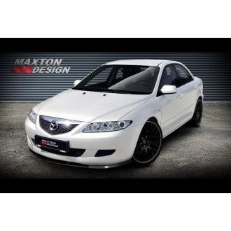 Maxton Design Frontlippe für Mazda Mazda 6 MK1|GG Vorfacelift schwarz hochglanz