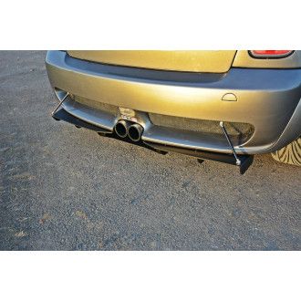Maxton Design Racing-Diffusor für Mini Cooper R53 S schwarz unbearbeitet