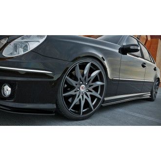 Maxton Design Seitenschweller für Mercedes E-Klasse W211 E55 AMG schwarz hochglanz