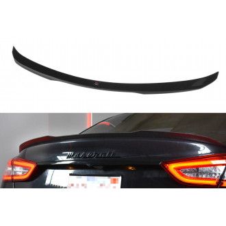 Maxton Design Spoiler für Maserati Quattroporte MK6 Vorfacelift schwarz hochglanz