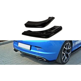 Maxton Design Diffusor-Erweiterungen für Opel Astra J|MK4 OPC schwarz hochglanz