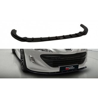 Maxton Design Frontlippe für Peugeot RCZ schwarz hochglanz