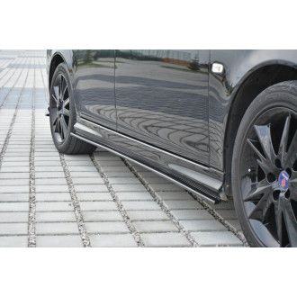 Maxton Design Seitenschweller für Saab Aero MK2 Facelift schwarz hochglanz