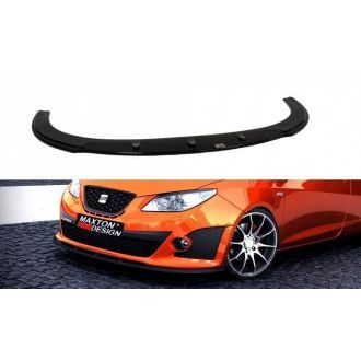 Maxton Design Frontlippe für Seat Ibiza MK4 Cupra Vorfacelift schwarz hochglanz