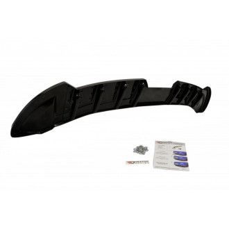 Maxton Design Diffusor für Seat Ibiza MK4 Vorfacelift Coupe schwarz hochglanz