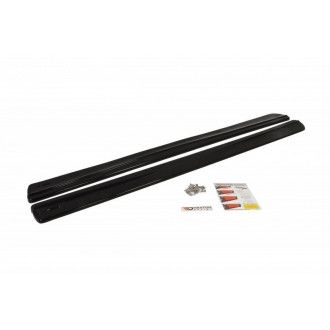 Maxton Design Seitenschweller für Seat Ibiza MK4 Vorfacelift Coupe schwarz hochglanz