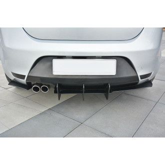 Maxton Design Racing-Diffusor für Seat Leon MK2 Cupra|FR schwarz unbearbeitet